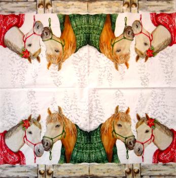 051 Horses - 3-ply - Ambiente